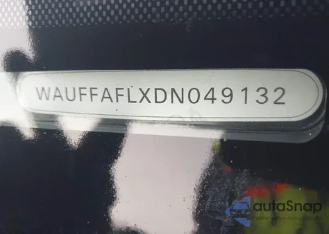 2013 Audi A4 2.0T Premium z USA, uszkodzony, nr VIN WAUFFAFLXDN049132